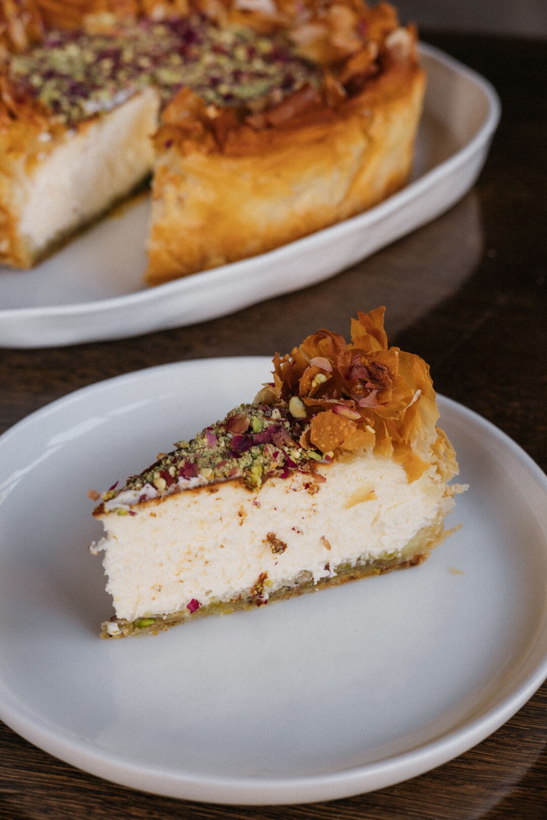 Пахлава-чизкейк