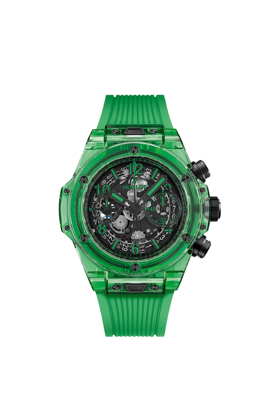 Часы Hublot Big Bang Unico Green, цена по запросу