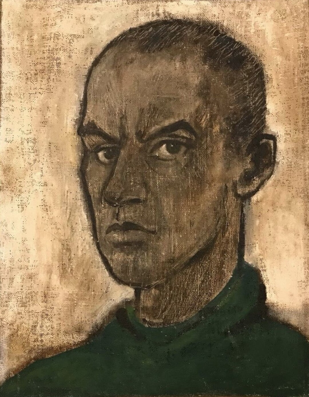 Автопортрет. Что-то есть во мне от В. Маяковского, 1993 год