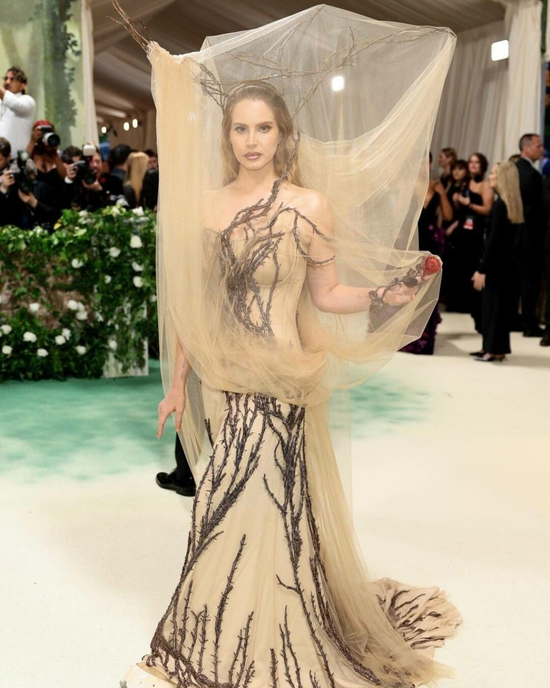 Лана Дель Рей в Alexander McQueen