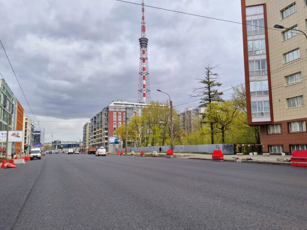 В Петербурге завершили ремонт на проспекте Медиков | Sobaka.ru