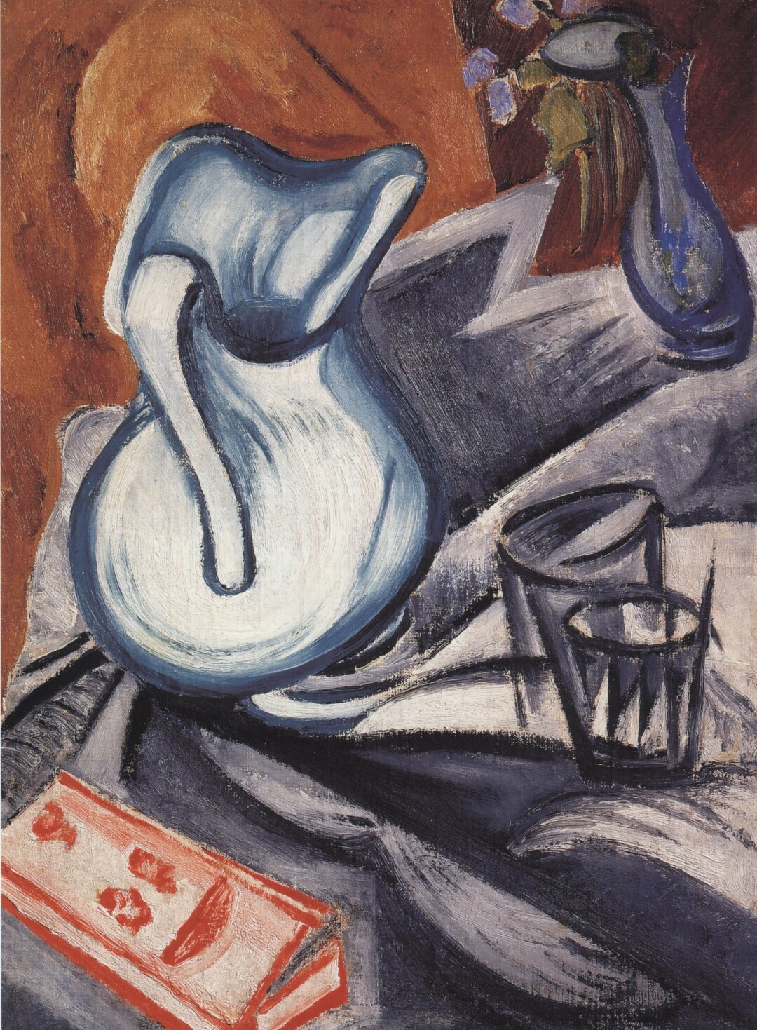 «Натюрморт с зеленым кувшином», 1910-е