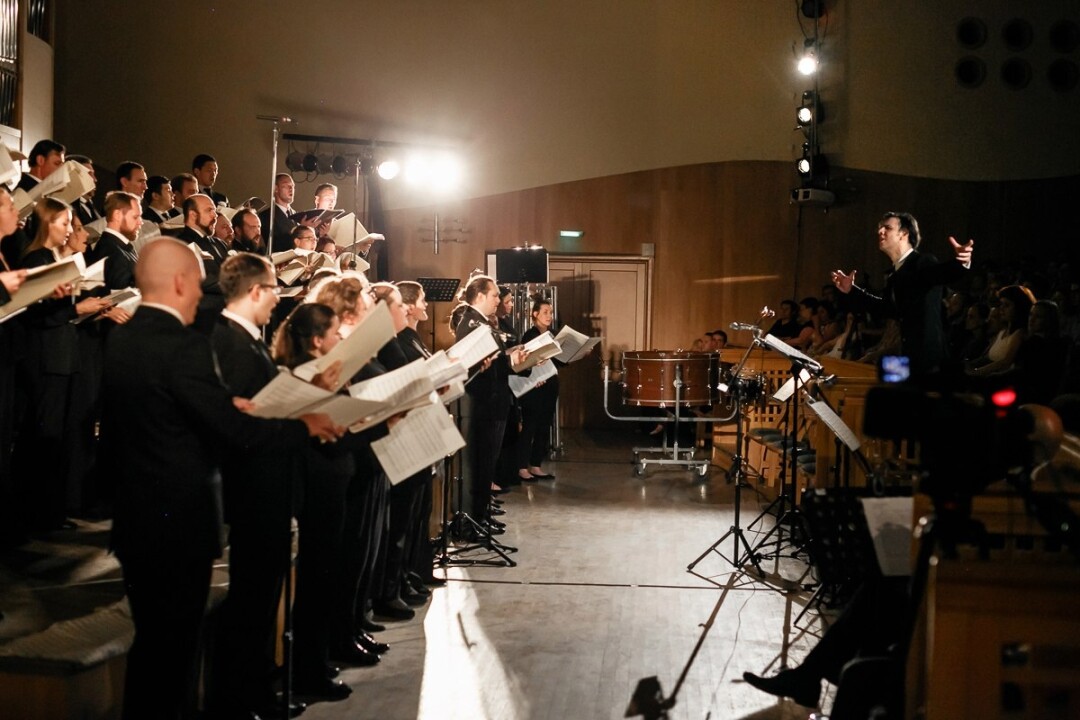 Мировая премьера хоровой оперы Tristia (2016 год)