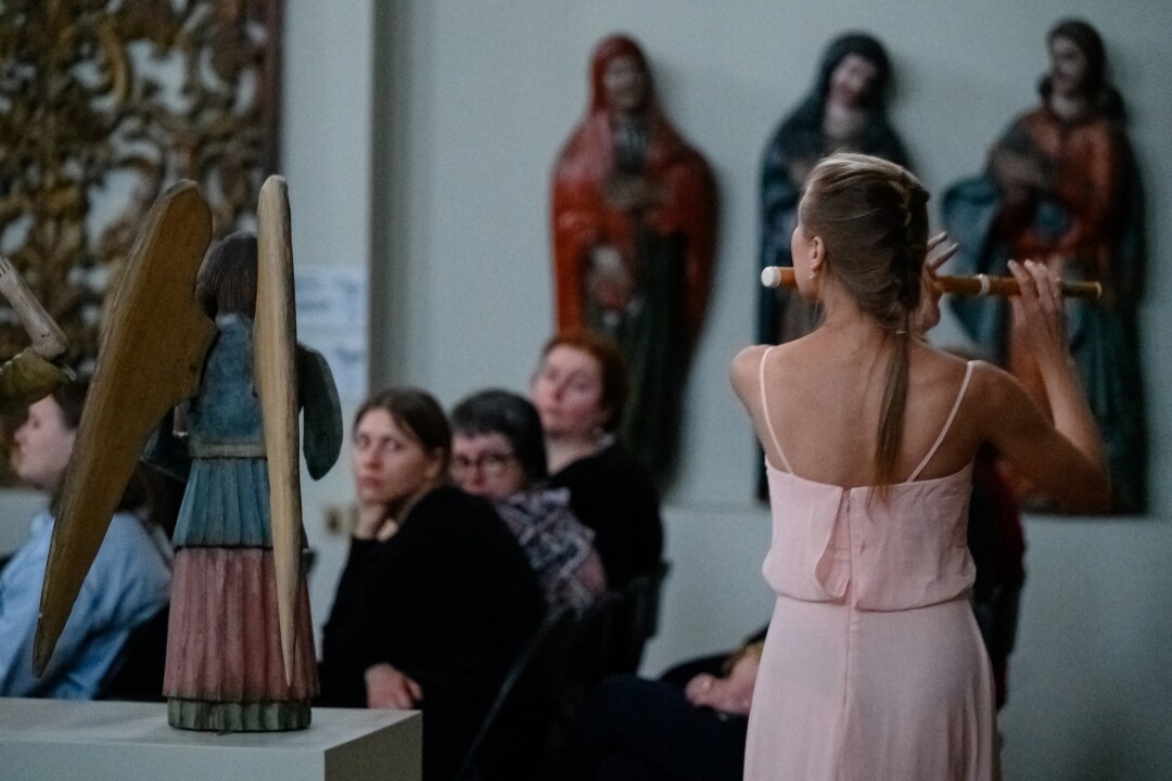 Старинная музыка на ночном концерте в Пермской художественной галерее (2023 год)