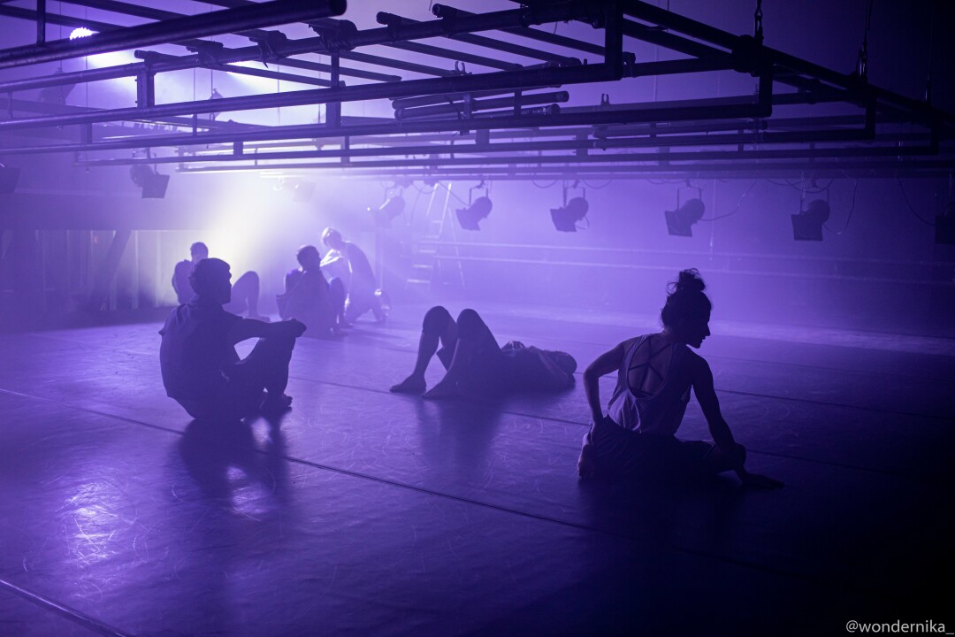 Кадры с репетиции спектакля