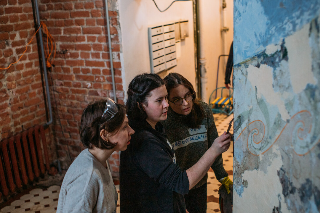 Валя Манн, Маргарита Николаева и Ульяна Захарова