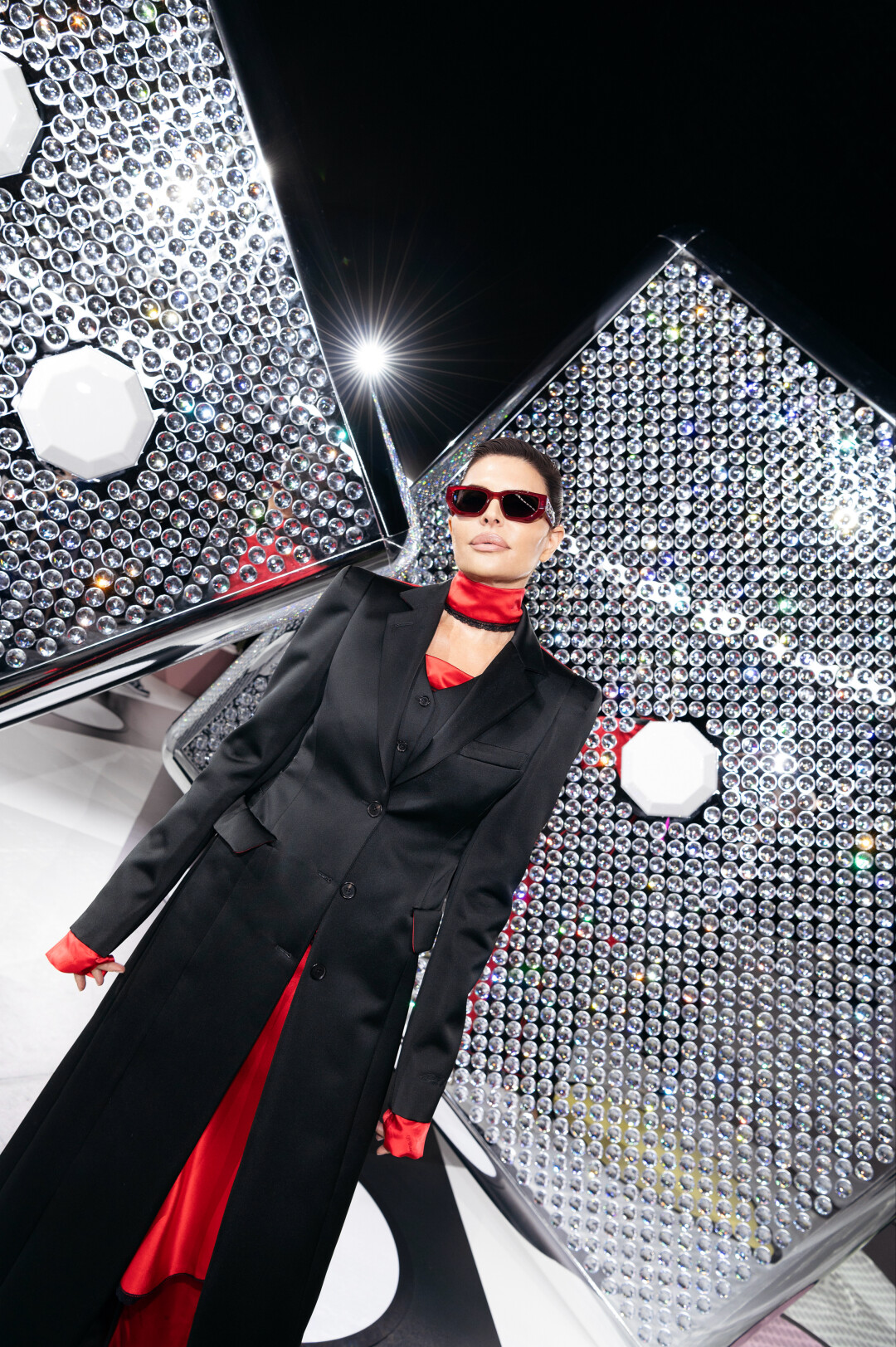 Телеведущая Лиза Ринна на показе Off White