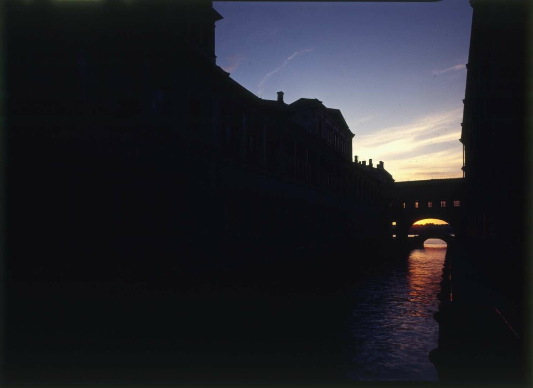 «Вид на Зимнюю канавку», 1980-е года