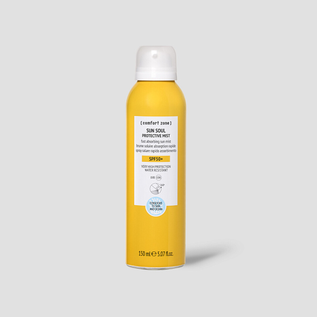 Солнечнозащитный спрей для тела SPF 50+ Comfort Zone, 4 800 руб.