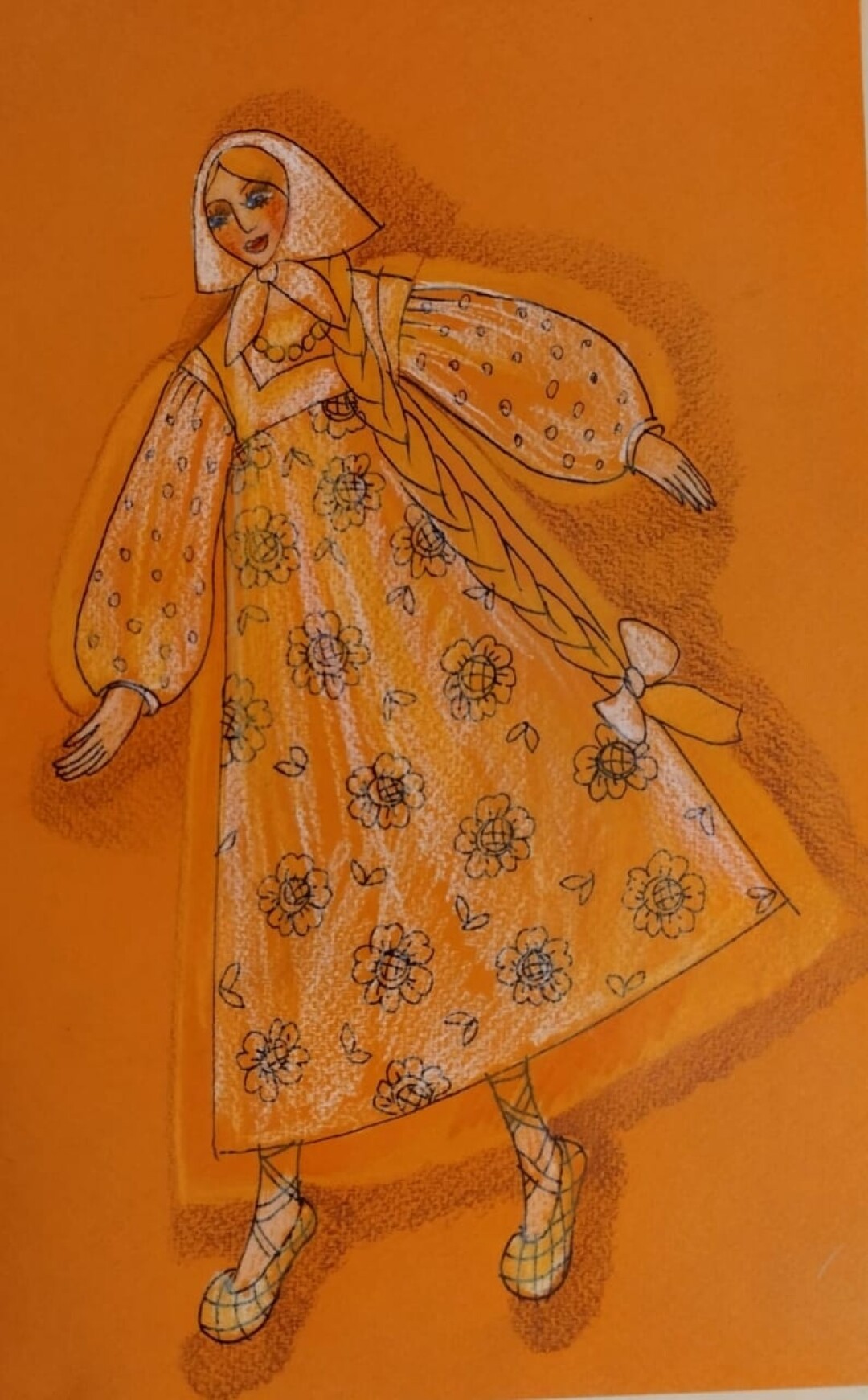 Эскизы костюмов