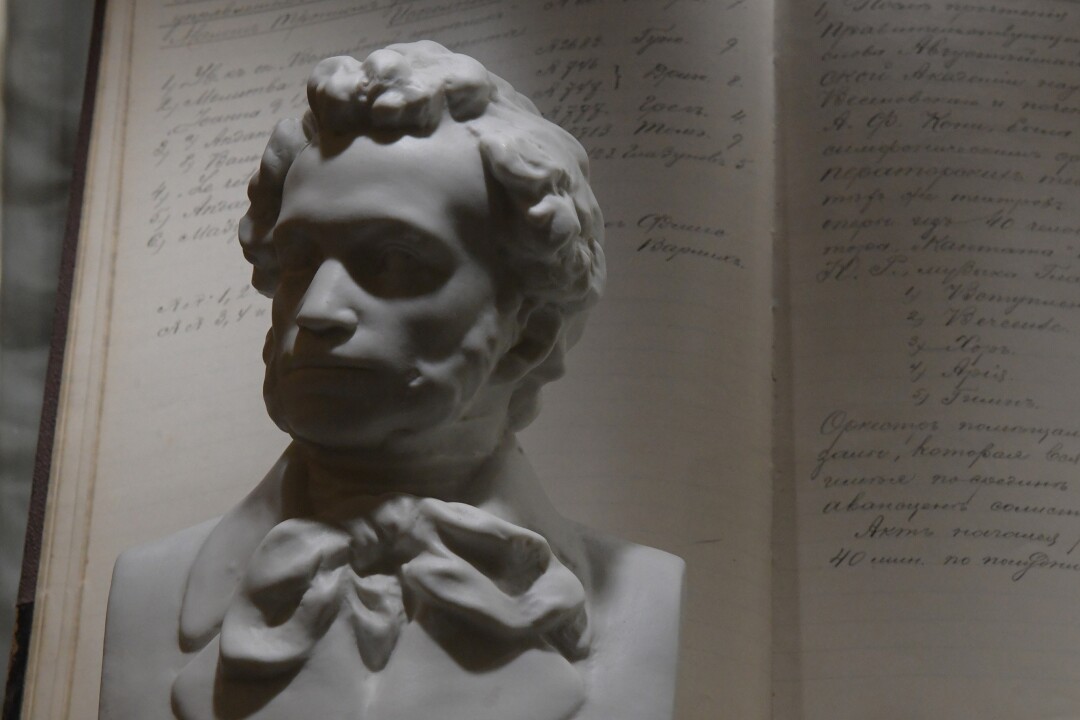 Кадр с открытия выставки