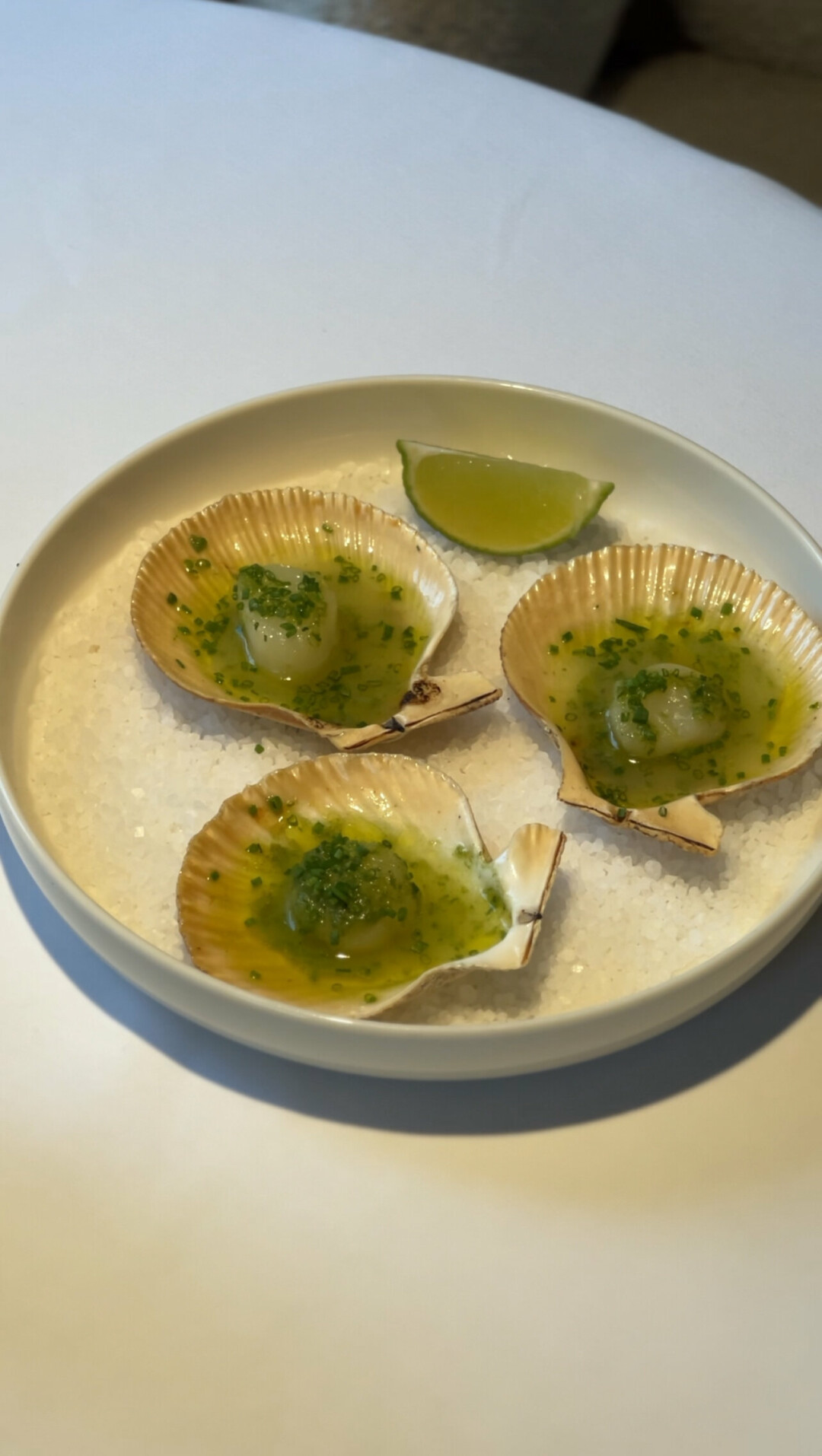 Запеченные дальневосточные гребешки в «Особняке»