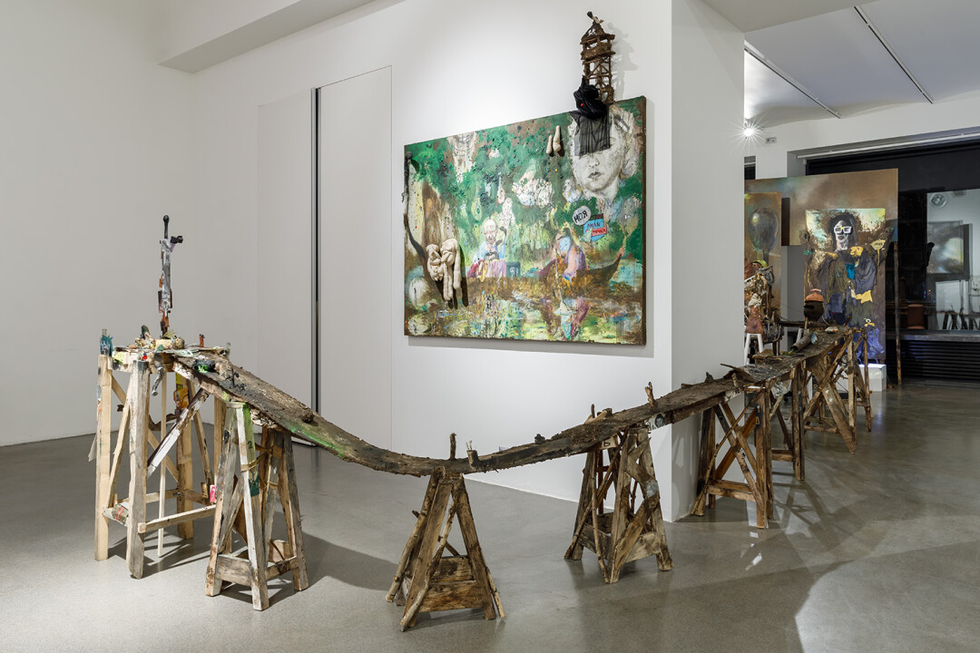 Выставка Александра Цикаришвили «Аллотриофагия» в Marina Gisich Gallery. 2022—2023