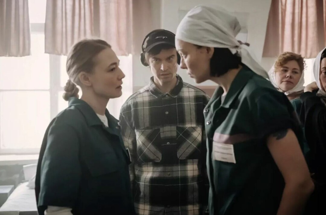 Кадры со съемок фильма «За слова отвечаю»