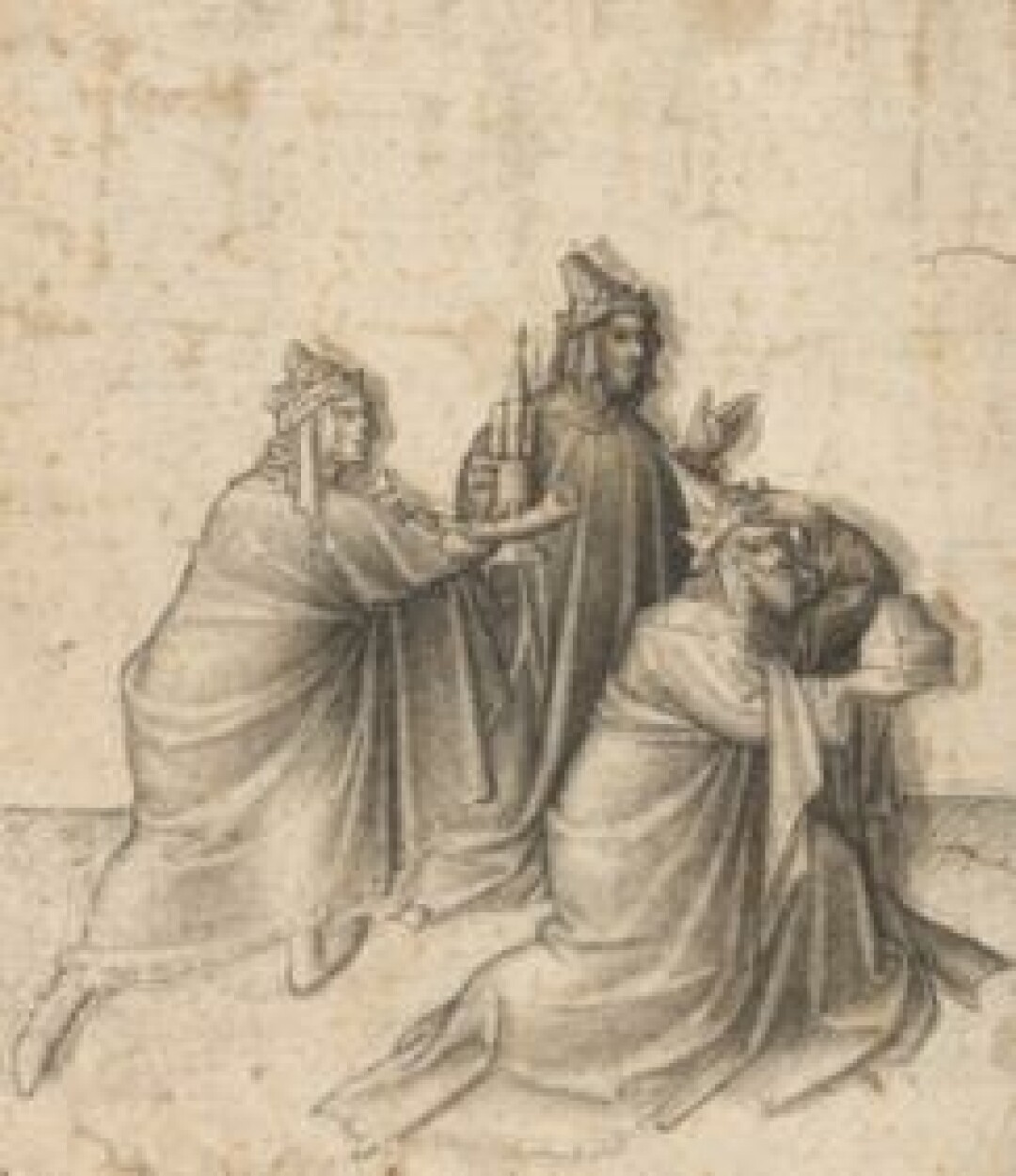 «Три волхва». Неизвестный австрийский художник. 1430-е года