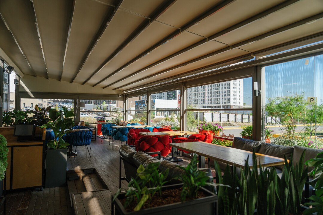 Терраса в «Разжигателях»