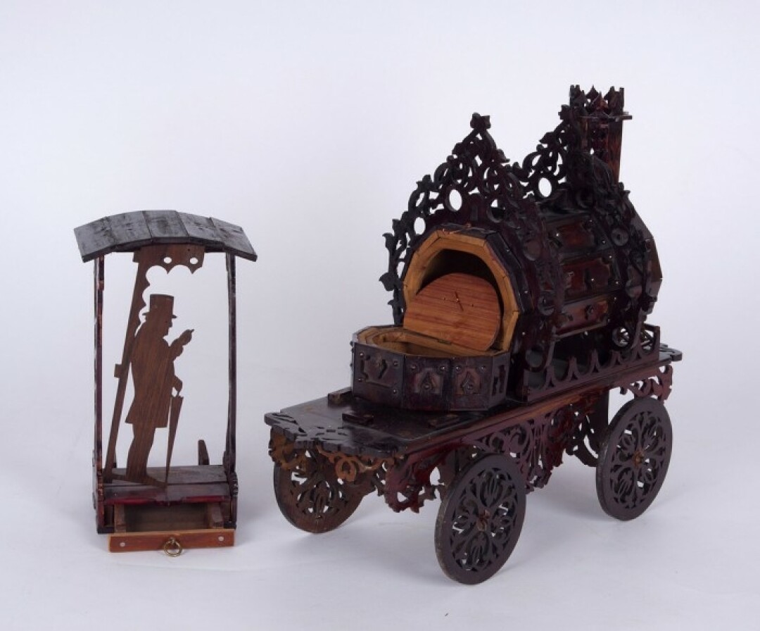 Александр Островский, модель паровоза, вторая половина XIX века