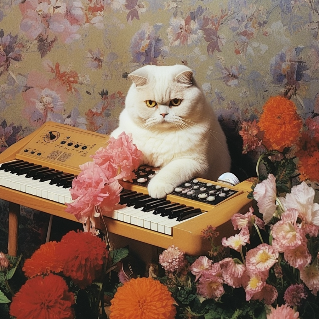 Павел Грачев. Cat With Synth. 2023 год