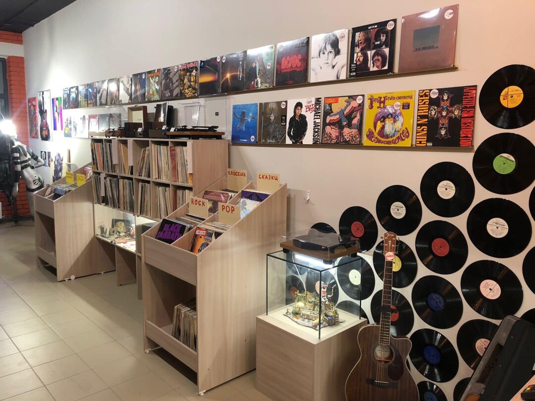 Винил-шоп «Аквариум», который до 2024 года находился в «Арт-Квадрате»