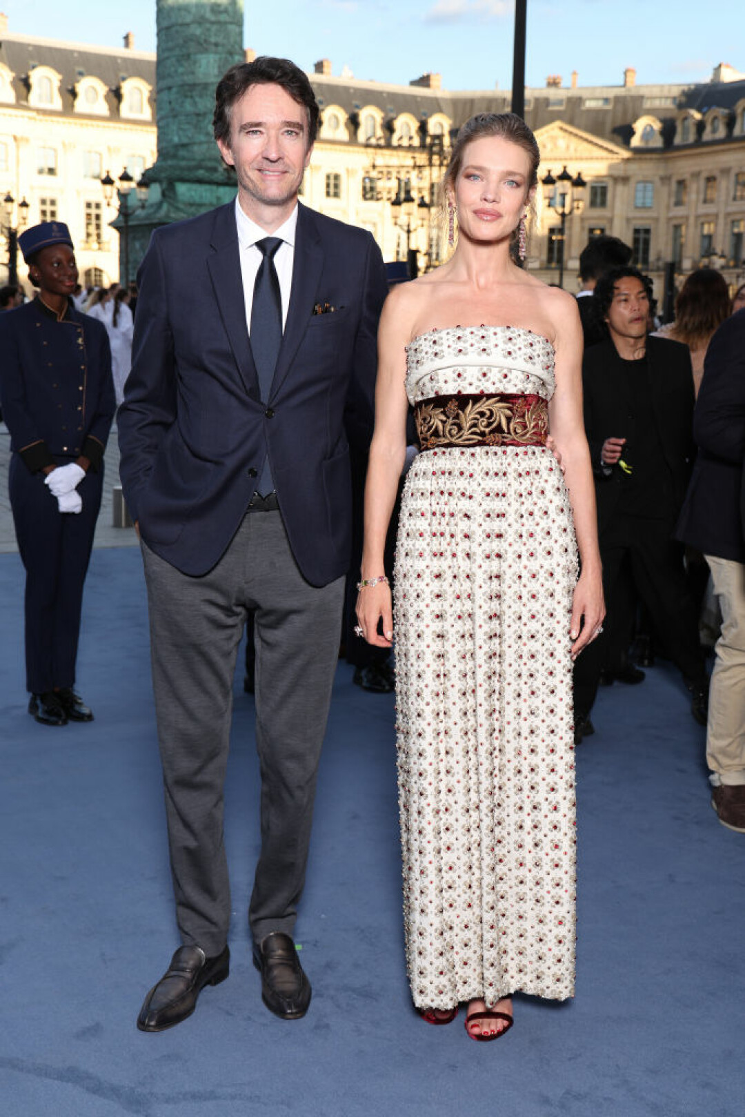 Антуан Арно и Наталья Водянова в Dolce & Gabbana