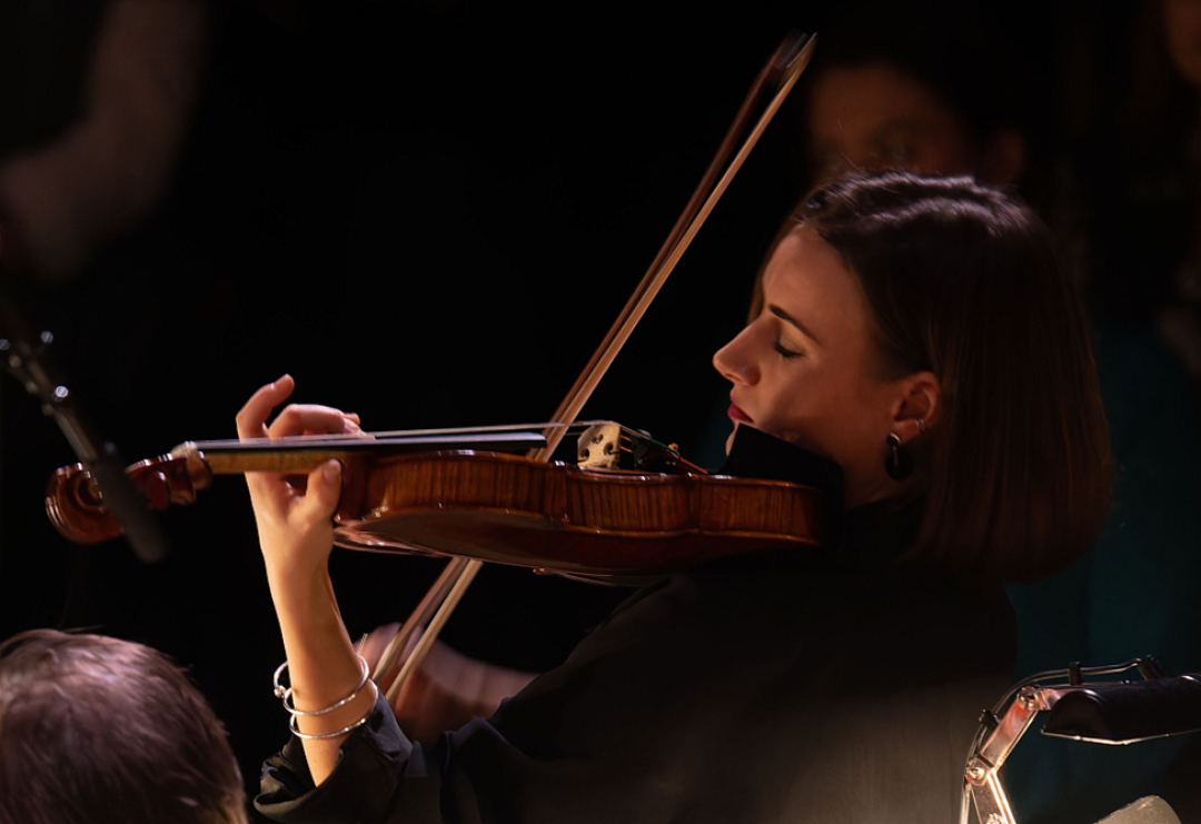 Концерт Ольги Волковой «Изаи. Шесть сонат для скрипки соло»