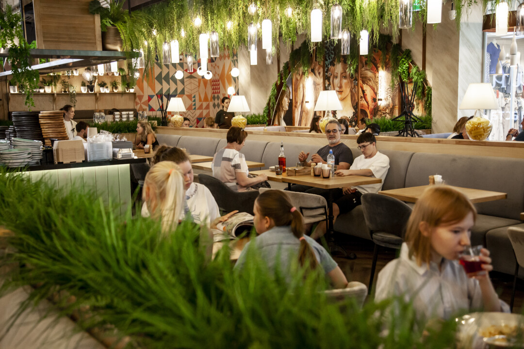 Новый ресторан на третьем этаже «Семьи»