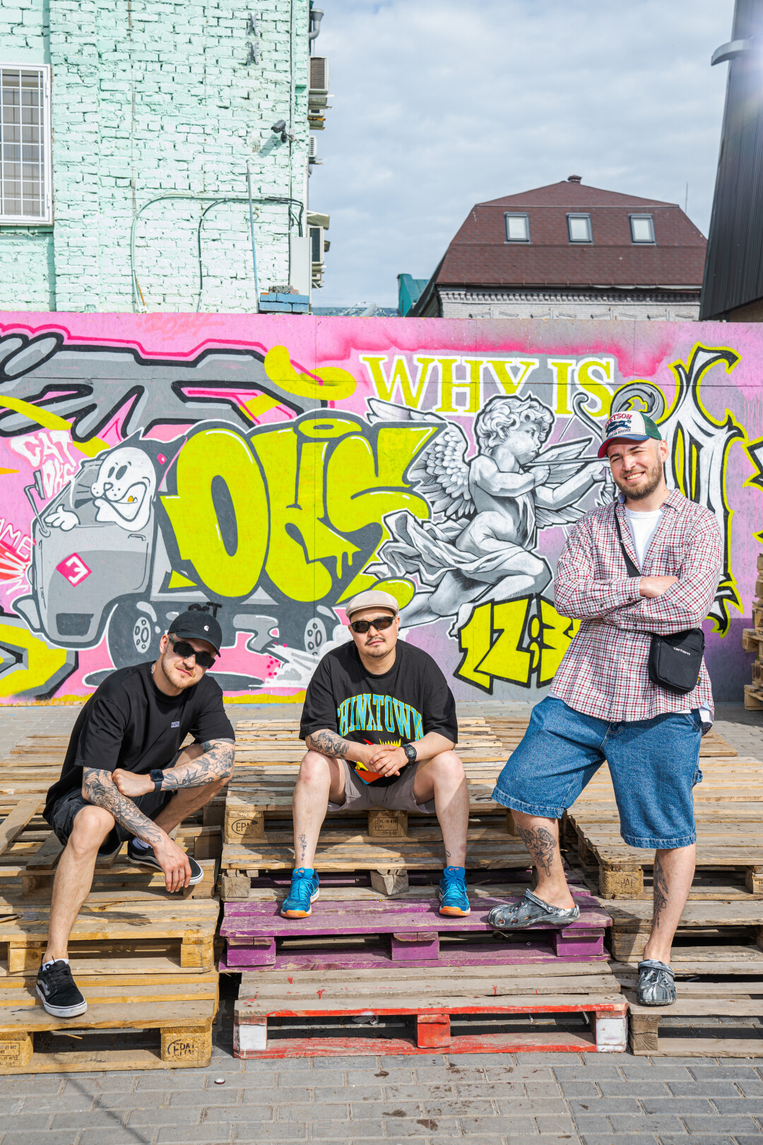 Азамат Багауетдинов, Урал Хабилов, Виктор Ермоленко