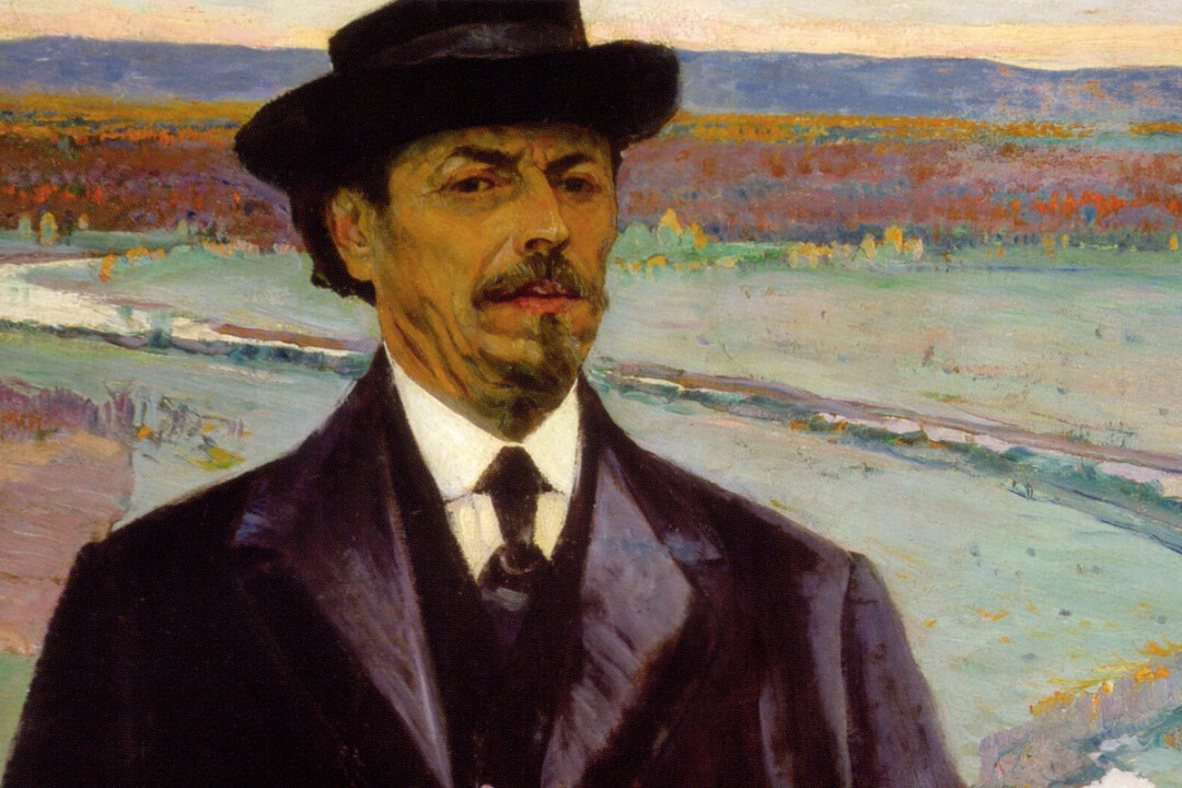 Михаил Нестеров. Автопортрет. 1915 г.