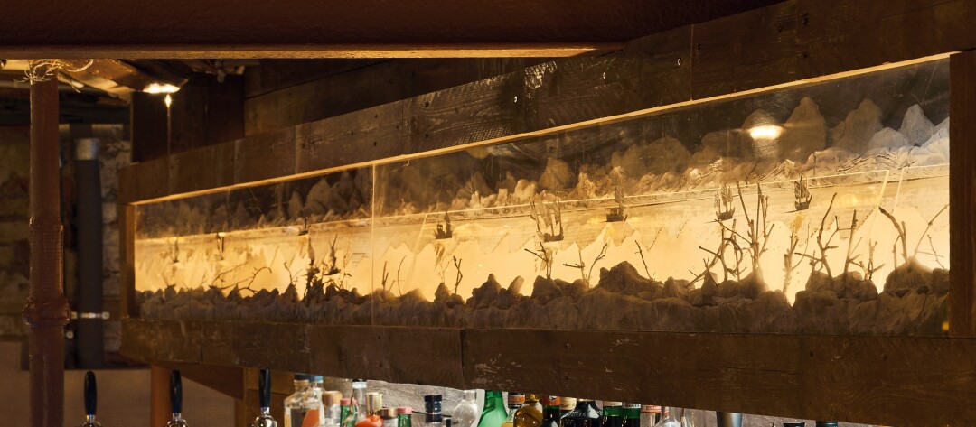 Панно, созданное архитектором Бродским