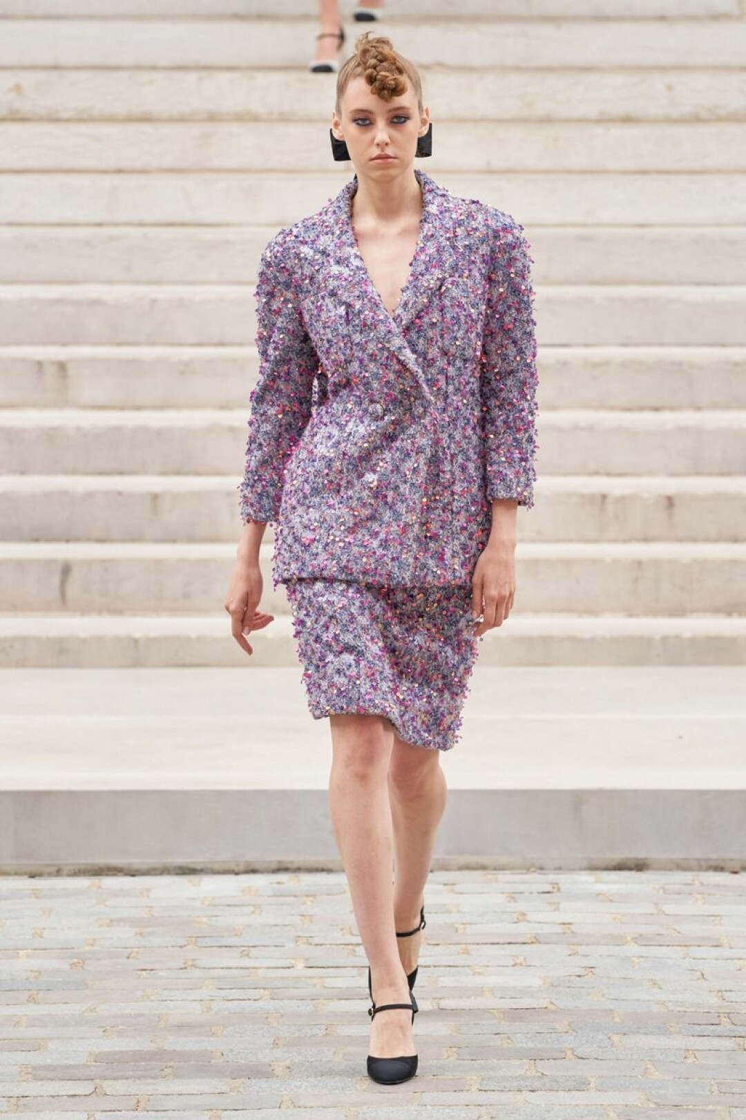 Сия Власова для Chanel FW'21 Couture