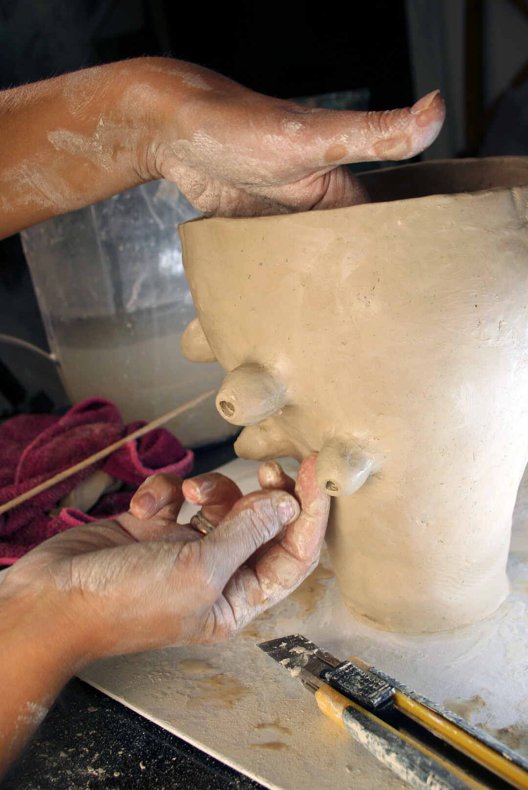 Процесс создания керамического светильника Lu-Lu