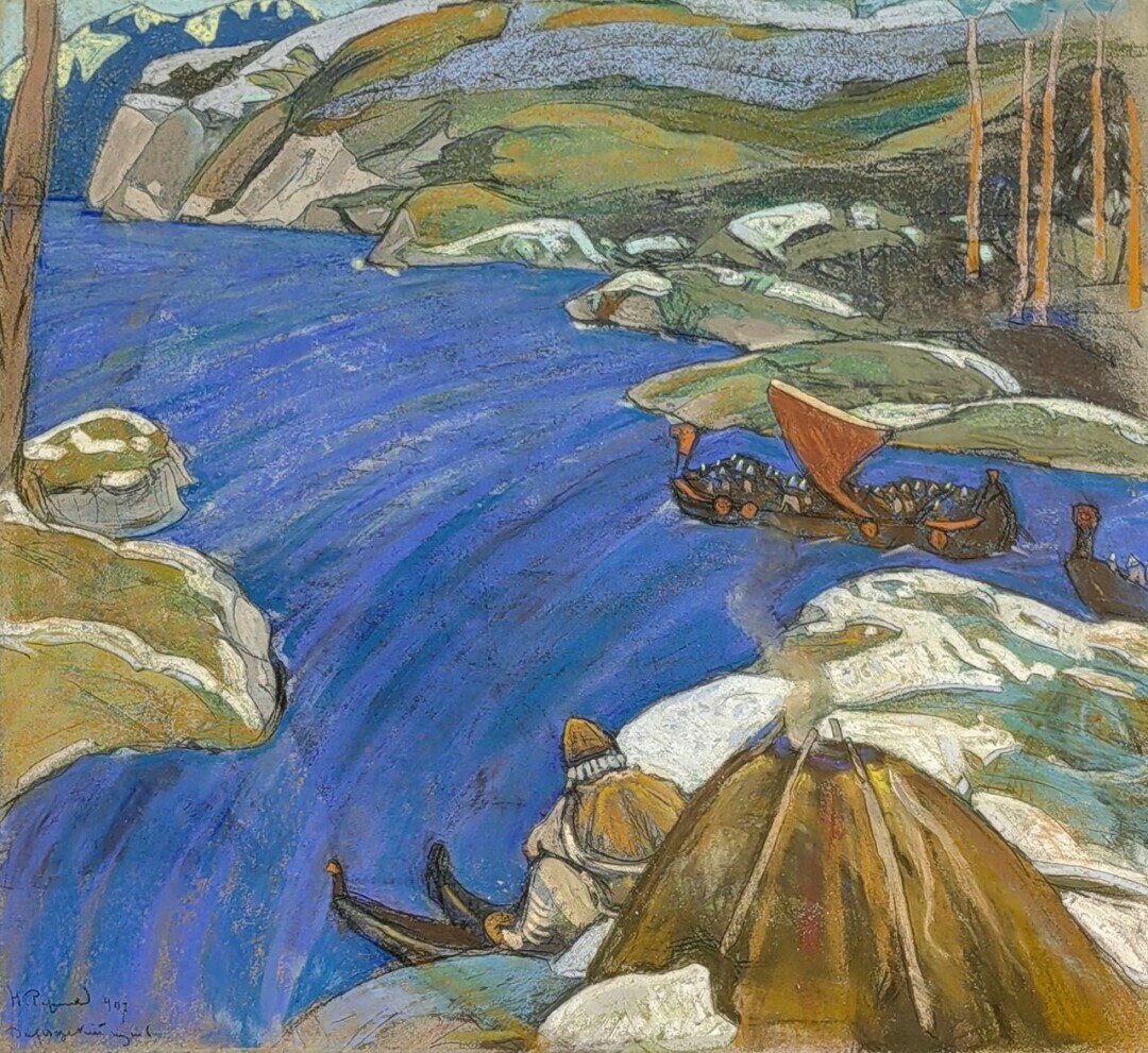 Николай Рерих. Варяжский путь. 1907