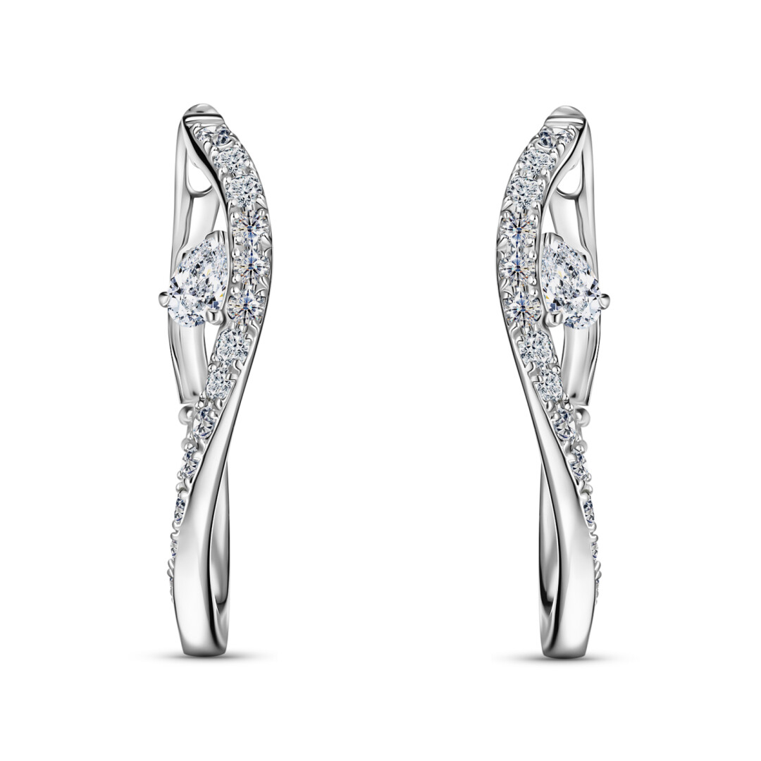 Серьги Lethe, Alrosa Diamonds, 430 000 руб.