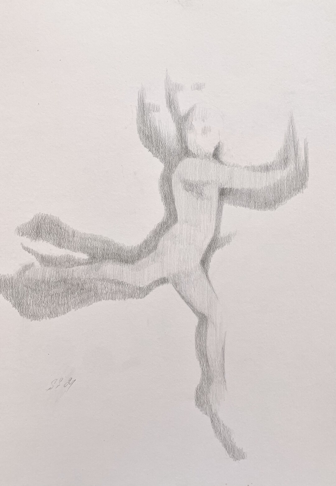 Шамиль Шааев. Из проекта «Большие крылья нависали надо мной». 2024