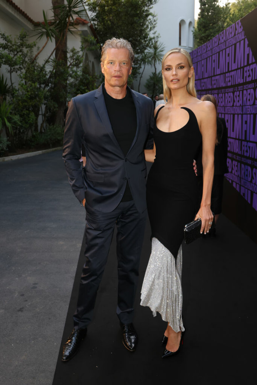 Наташа Поли и Питер Баккер на Celebration Of Women In Cinema Gala во время Каннского кинофестиваля, 2022