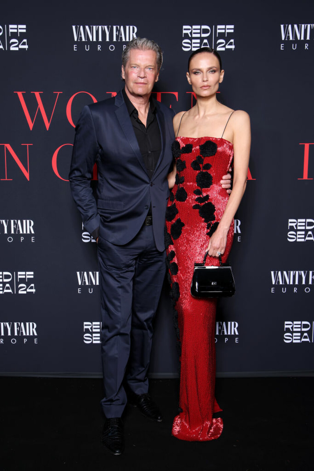 Наташа Поли и Питер Баккер на The Red Sea International Film Festival's "Women in Cinema" Gala, 2024