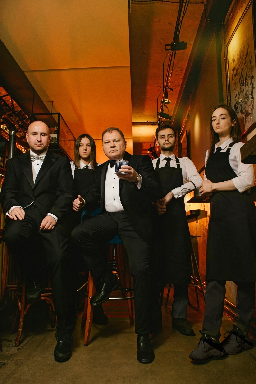 Наша съемка для материала 5 баров из множества великих, которые принесли Петербургу славу барной столицы