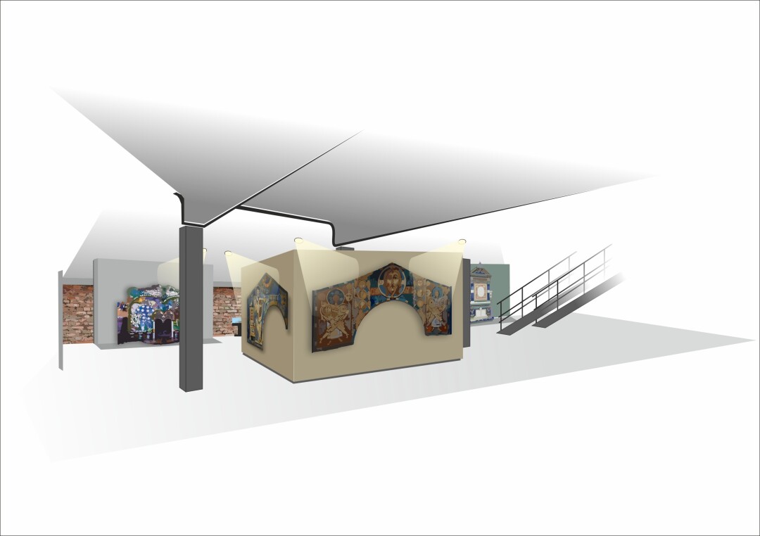 Эскизные предложения экспозиции «Керамарх-Дулево»