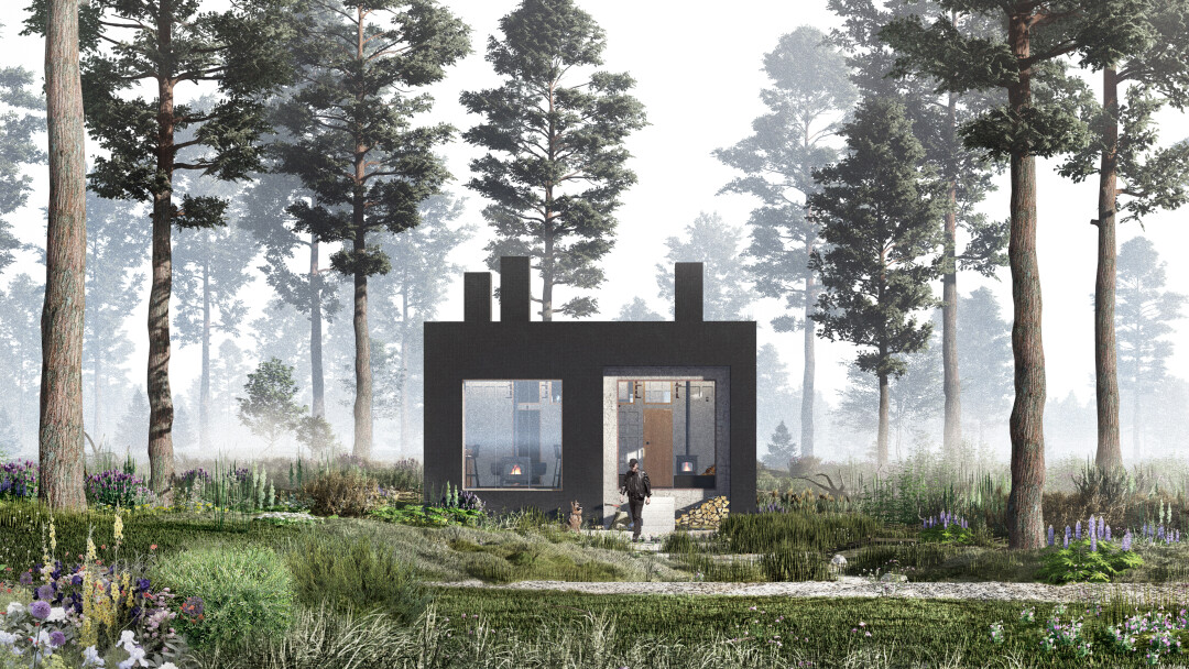 Проект поста реконструкции трансформаторной подстанции в пост охраны для фестиваля Outline