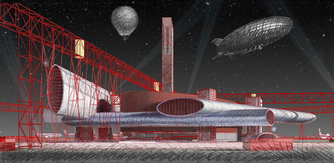 Дипломный проект Максима Субботина «Музей истории авиации и космонавтики»