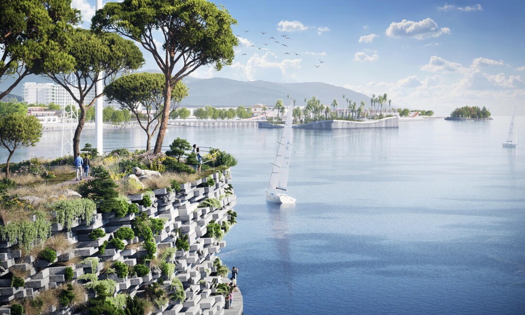 Набережная в Сириусе