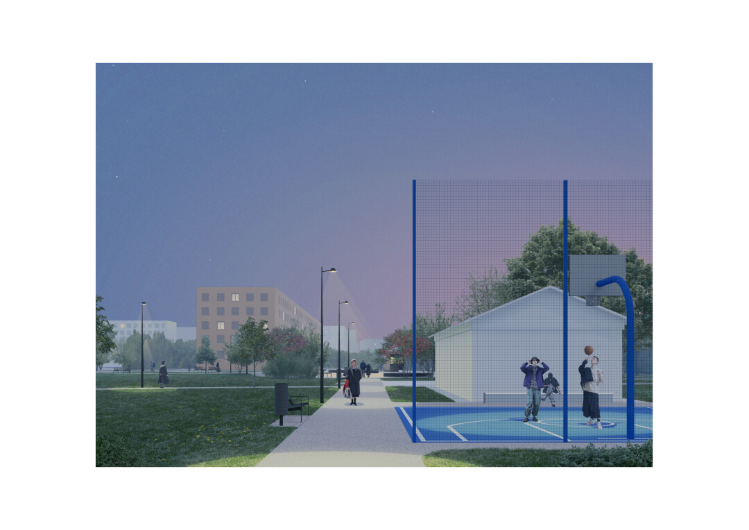 Проект сквера по улице Печорская