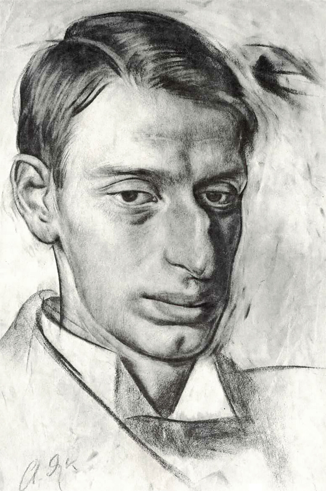 Автопортрет Николая Радлова, выпускника петербургской Академии художеств и автора альманаха мирискусников «Аполлон».
