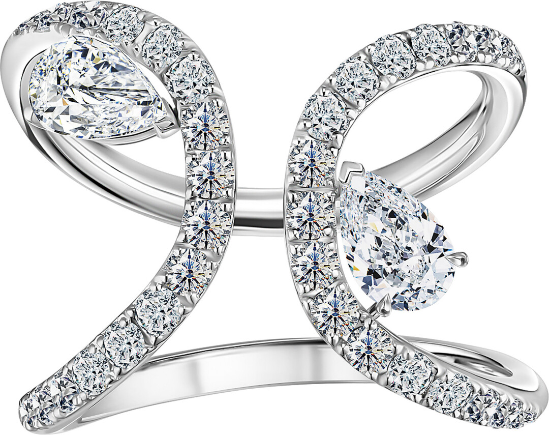 Кольцо из коллекции Lethe, Alrosa Diamonds, 663 700 руб.