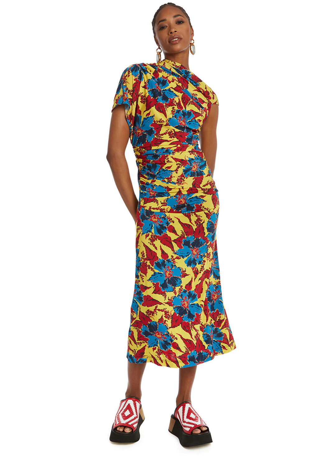 Разноцветное платье, Colville, ДЛТ, 52 700 руб.