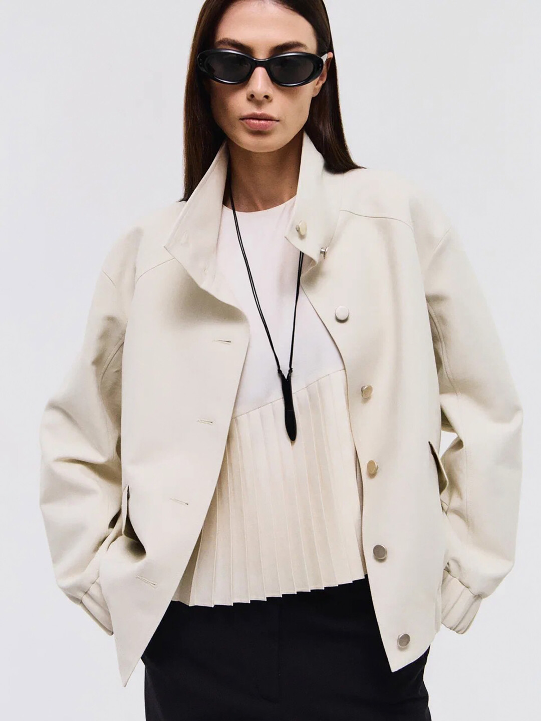 Бомбер женский Foam, Landscape, Subbota Store, 64 000 руб.