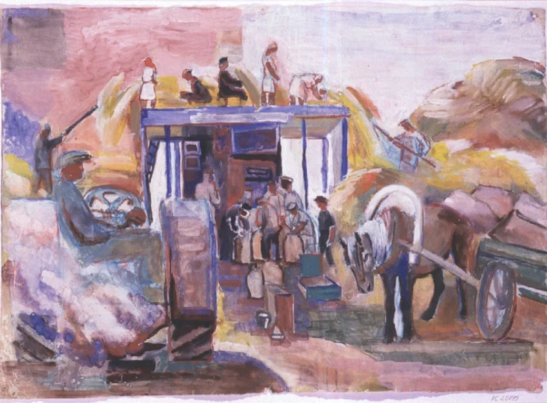 «Уборка урожая», Давид Загоскин