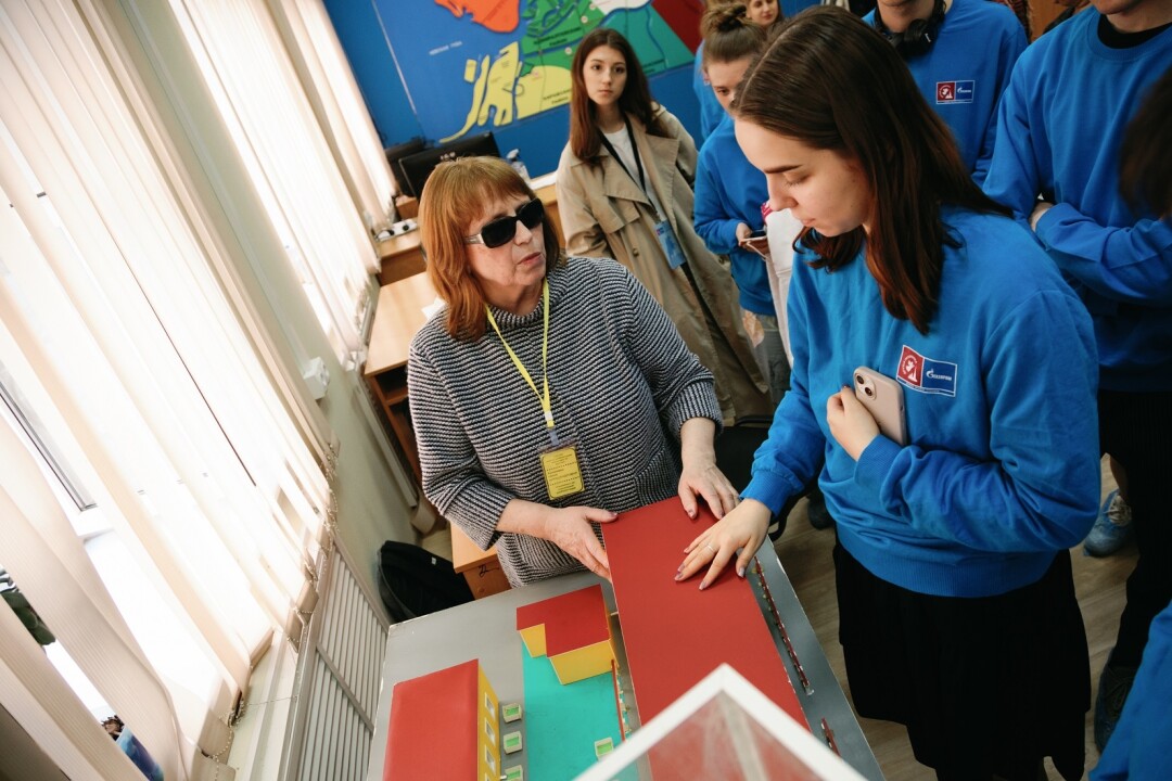 В Центре медико-социальной реабилитации инвалидов по зрению