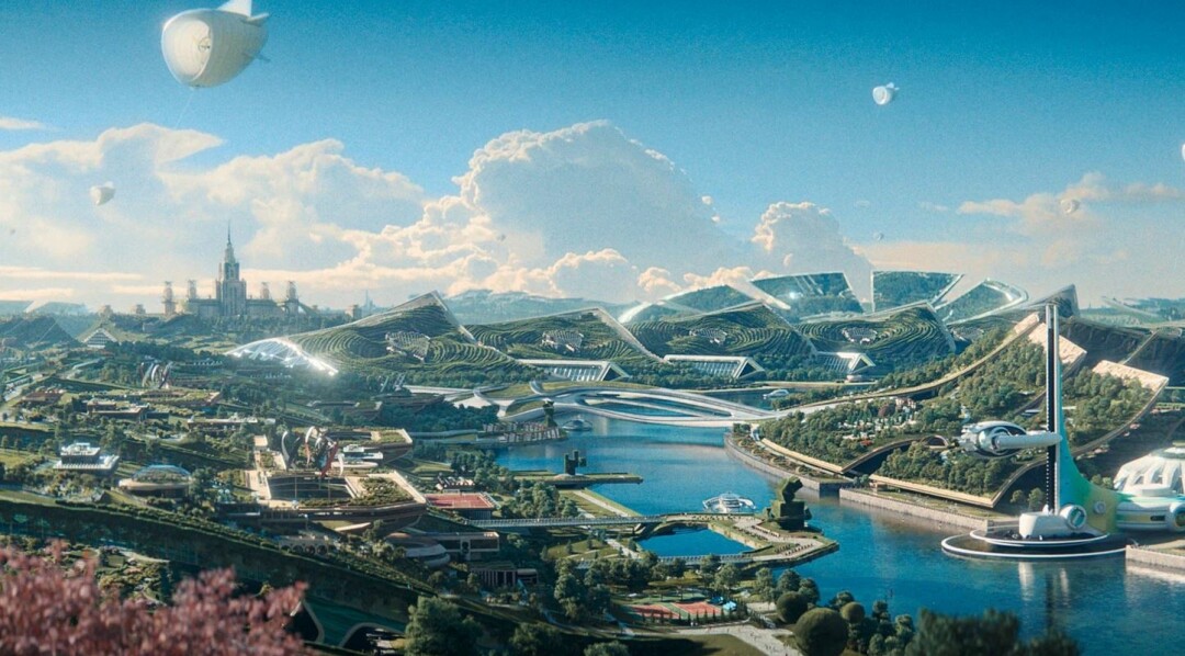 Кадр из фильма «Сто лет тому вперед»