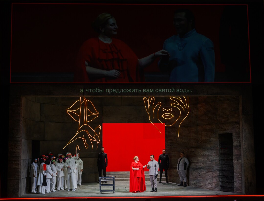 Опера «Тоска» в театре оперы и балета